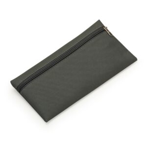 Nécessaire de Nylon Personalizado Cinza Escuro | Personalizado com Logo | Personizi