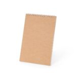 Bloco de Anotações Kraft 22x14cm Personalizado | Personalizado com Logo | Personizi