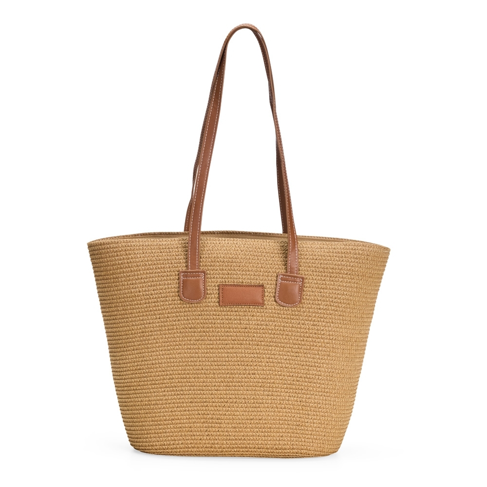 Bolsa Fio de Papel Torcido 30x44cm Personalizada Marrom | Personalizado com Logo | Personizi