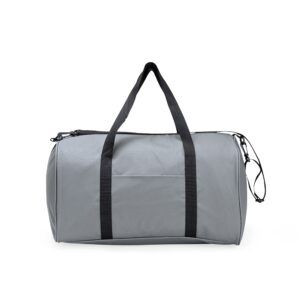 Bolsa Poliéster 30x28cm Personalizada Cinza | Personalizado com Logo | Personizi