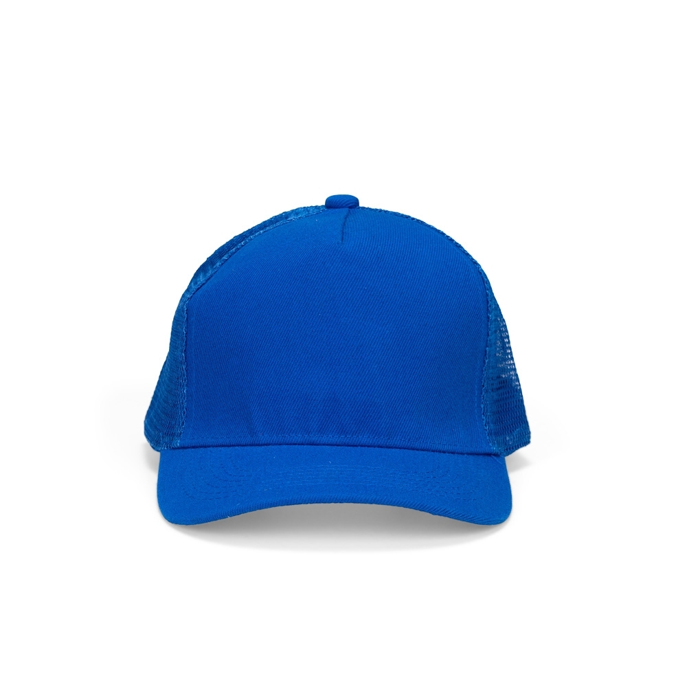 Boné Poliéster Aba Curva com Tela Personalizado Mod.2 Azul | Personalizado com Logo | Personizi