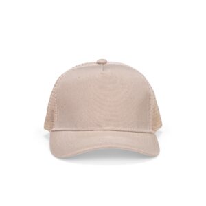 Boné Poliéster Aba Curva com Tela Personalizado Mod.2 Bege | Personalizado com Logo | Personizi