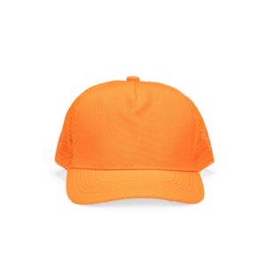 Boné Poliéster Aba Curva com Tela Personalizado Mod.2 Laranja | Personalizado com Logo | Personizi