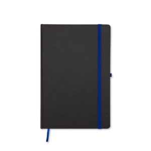 Caderneta Cromato Com Pauta 21x14cm Personalizado Preto | Personalizado com Logo | Personizi