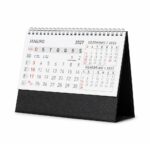Calendário de Mesa 2027 Personalizado | Personalizado com Logo | Personizi