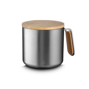 Caneca Térmica Personalizada Mod.2 prata | Personalizado com Logo | Personizi