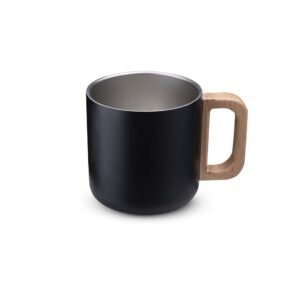 Caneca Térmica 400ml Personalizada Preto | Personalizado com Logo | Personizi