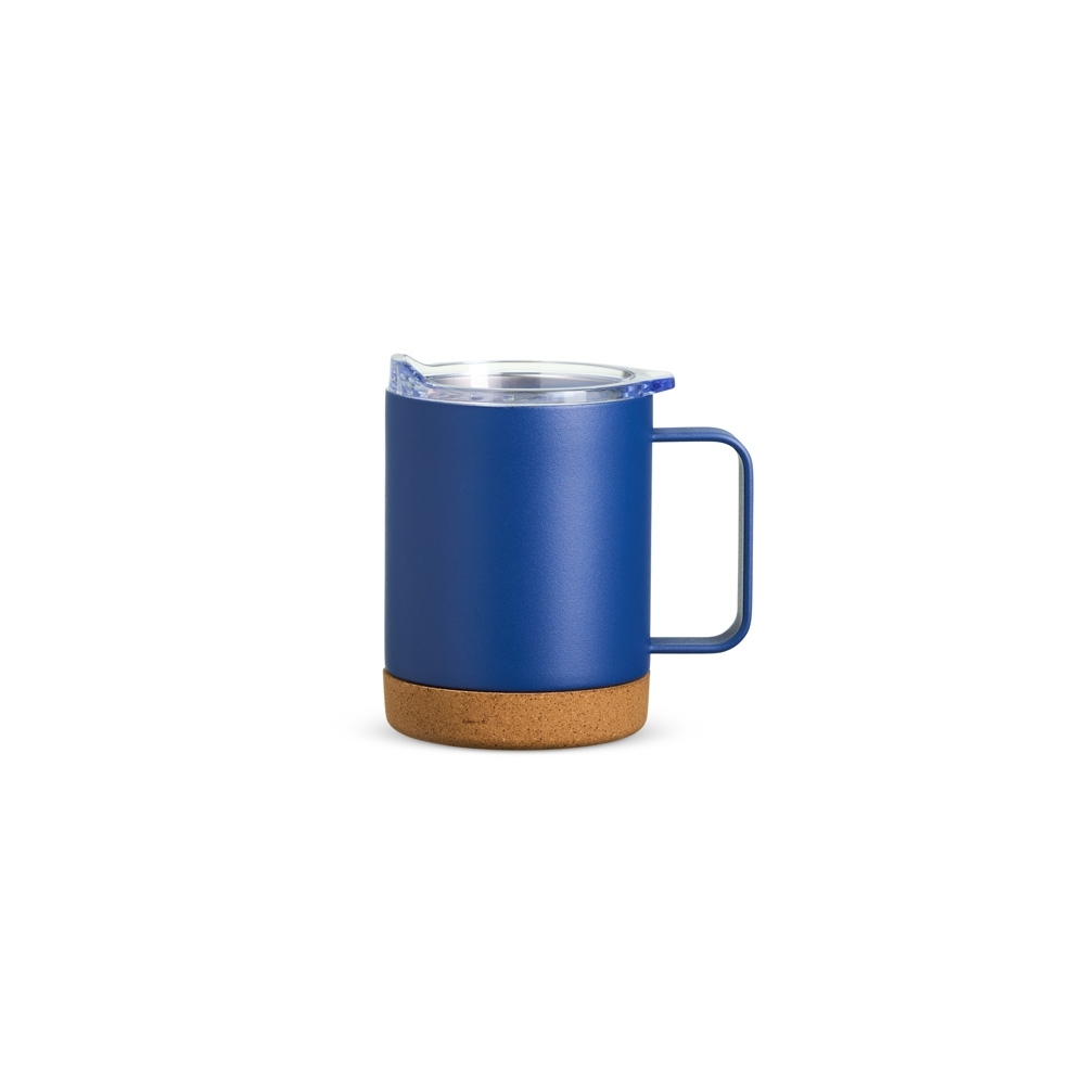 Caneca Térmica 400ml Personalizada Mod.3 Azul | Personalizado com Logo | Personizi