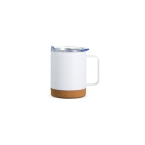 Caneca Térmica 400ml Personalizada Mod.3 Branco | Personalizado com Logo | Personizi