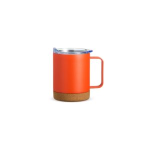 Caneca Térmica 400ml Personalizada Mod.3 Laranja | Personalizado com Logo | Personizi