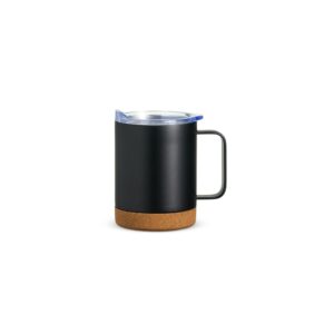 Caneca Térmica 400ml Personalizada Mod.3 Preto | Personalizado com Logo | Personizi