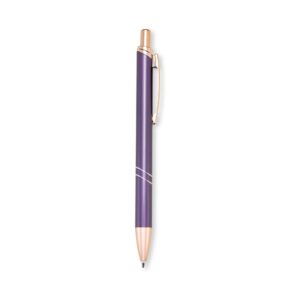 Caneta Metal 1x6cm Personalizada Roxo | Personalizado com Logo | Personizi