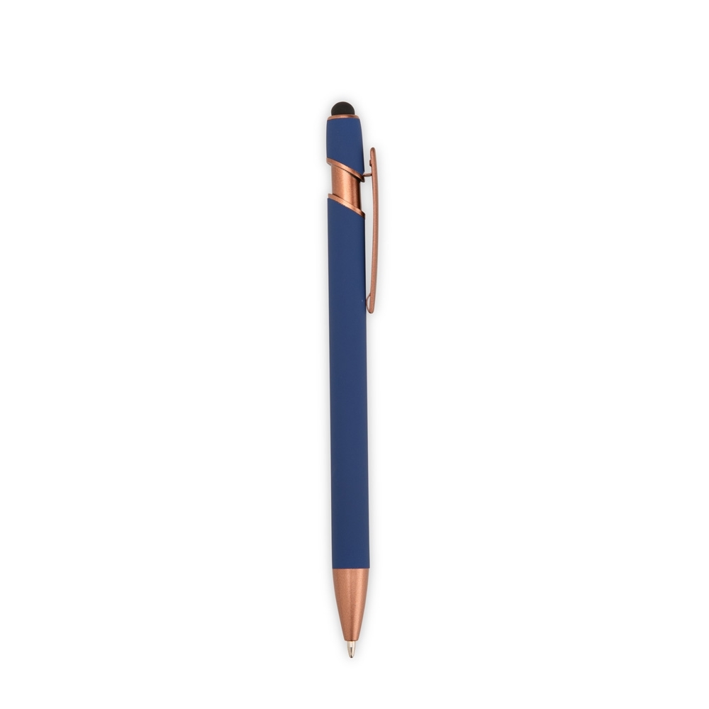 Caneta Metal Touch Personalizada Mod.4 Azul | Personalizado com Logo | Personizi