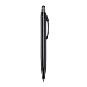 Caneta Metal Touch 1x9cm Personalizada Preto | Personalizado com Logo | Personizi