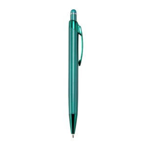 Caneta Metal Touch 1x9cm Personalizada Verde | Personalizado com Logo | Personizi