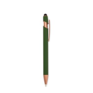 Caneta Metal Touch Personalizada Mod.4 Verde Escuro | Personalizado com Logo | Personizi