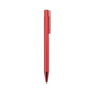 Caneta Metal Personalizada - Acabamento Brilhante Vermelho | Personalizado com Logo | Personizi