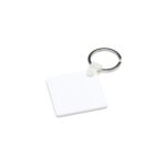 Chaveiro Acrílico Quadrado 4,5x4,5cm Personalizado | Personalizado com Logo | Personizi