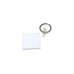 Chaveiro Acrílico Quadrado 4,5x4,5cm Personalizado | Personalizado com Logo | Personizi