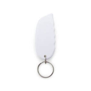 Chaveiro Estilete Personalizado Branco | Personalizado com Logo | Personizi