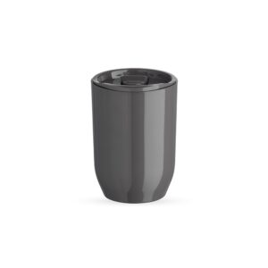 Copo Plástico 350ml Personalizado Cinza | Personalizado com Logo | Personizi
