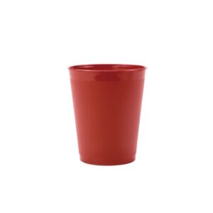 Copo Plástico 450ml Personalizado Vermelho | Personalizado com Logo | Personizi