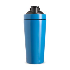 Coqueteleira Inox 900ml Personalizado Azul | Personalizado com Logo | Personizi