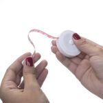 Fita Métrica Plástica de 1,50m Personalizado 5x5cm | Personalizado com Logo | Personizi