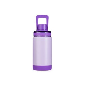 Garrafa Térmica 400ml Personalizada Mod.3 Roxo | Personalizado com Logo | Personizi