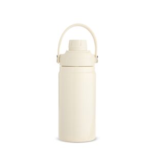 Garrafa Térmica 400ml Personalizada Mod.3 Creme | Personalizado com Logo | Personizi
