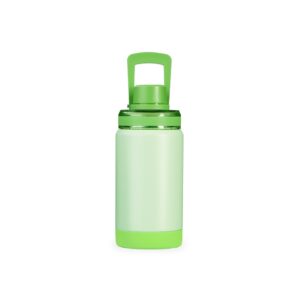 Garrafa Térmica 400ml Personalizada Mod.3 Verde Claro | Personalizado com Logo | Personizi