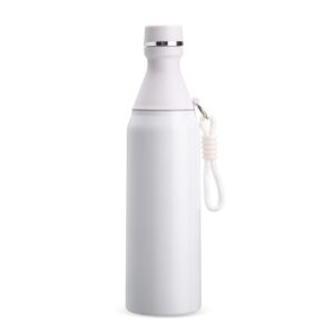 Garrafa Térmica 500ML Personalizada Mod.3 Branco | Personalizado com Logo | Personizi