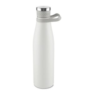 Garrafa Térmica 750ml Personalizada Mod.3 Cinza | Personalizado com Logo | Personizi