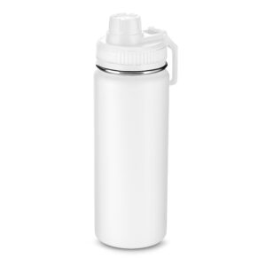 Garrafa Térmica Inox 570ml Personalizada Branco | Personalizado com Logo | Personizi