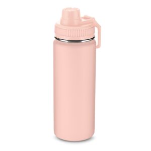 Garrafa Térmica Inox 570ml Personalizada Rosa | Personalizado com Logo | Personizi