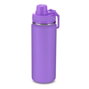 Garrafa Térmica Inox 570ml Personalizada Roxo | Personalizado com Logo | Personizi