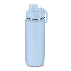 Garrafa Térmica Inox 570ml Personalizada Azul Claro | Personalizado com Logo | Personizi