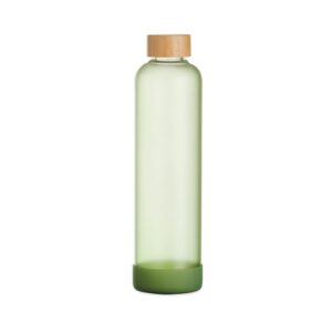 Garrafa de Vidro Personalizada Verde | Personalizado com Logo | Personizi