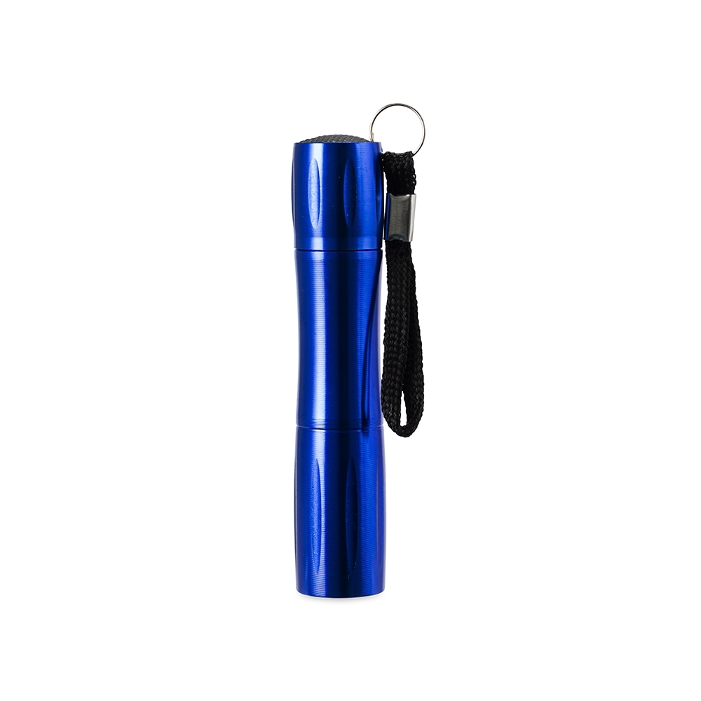 Lanterna de Alumínio Personalizado Azul | Personalizado com Logo | Personizi