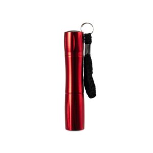 Lanterna de Alumínio Personalizado Vermelho | Personalizado com Logo | Personizi