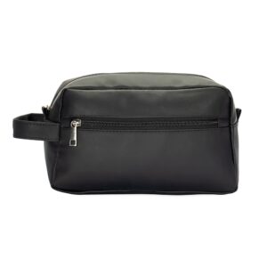 Nécessaire Couro Sintético 20x25cm Personalizado Preto | Personalizado com Logo | Personizi
