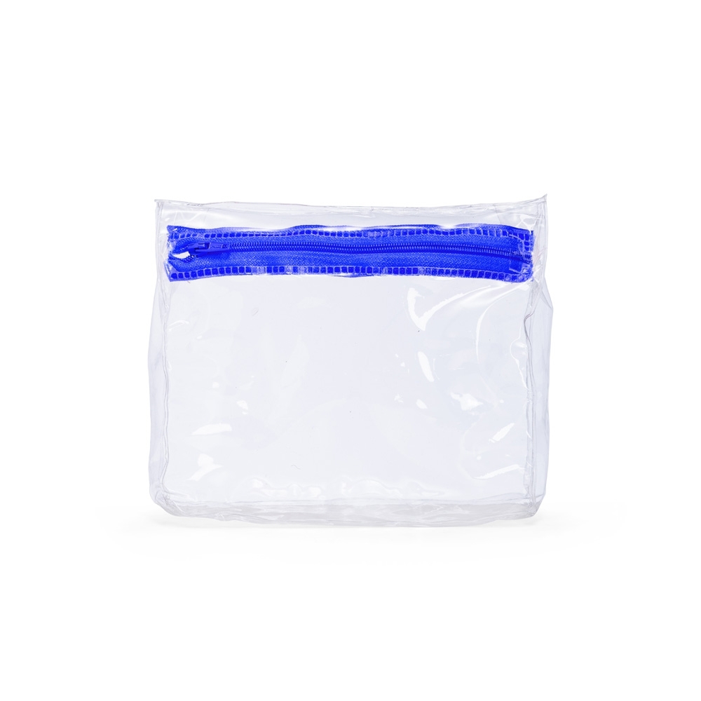 Nécessaire PVC 15x18cm Personalizado Azul | Personalizado com Logo | Personizi