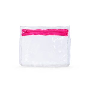 Nécessaire PVC 15x18cm Personalizado Rosa | Personalizado com Logo | Personizi