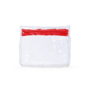Nécessaire PVC 15x18cm Personalizado Vermelho | Personalizado com Logo | Personizi