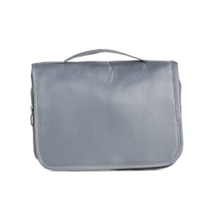 Nécessaire Sarja 19x24cm Personalizado Cinza | Personalizado com Logo | Personizi