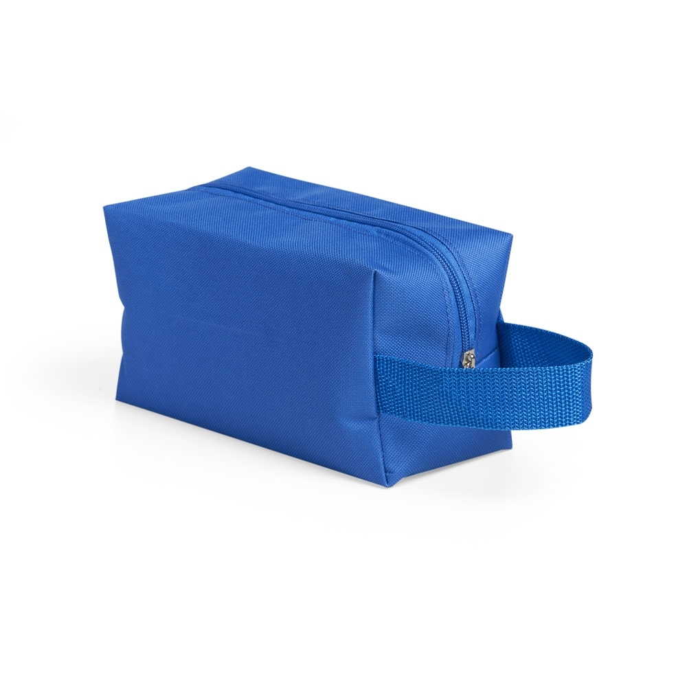 Nécessaire de Nylon 12x19cm Personalizado Azul | Personalizado com Logo | Personizi