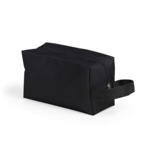 Nécessaire de Nylon 12x19cm Personalizado Preto | Personalizado com Logo | Personizi