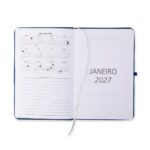 Planner Emborrachado Anual 21x14cm Personalizado | Personalizado com Logo | Personizi