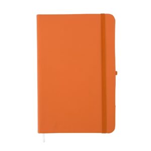 Planner Emborrachado Anual 21x14cm Personalizado Laranja | Personalizado com Logo | Personizi