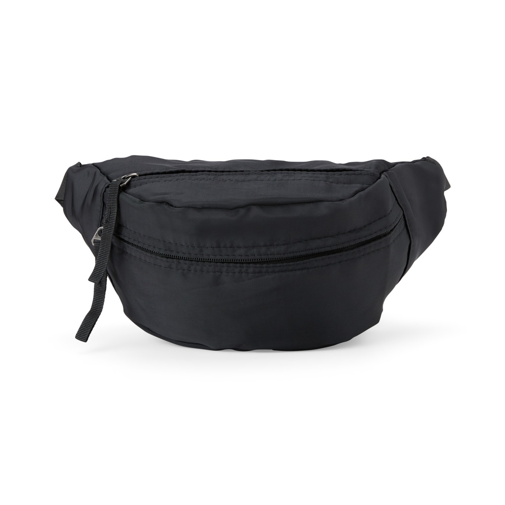 Pochete de Poliéster 11x27cm Personalizado Preto | Personalizado com Logo | Personizi
